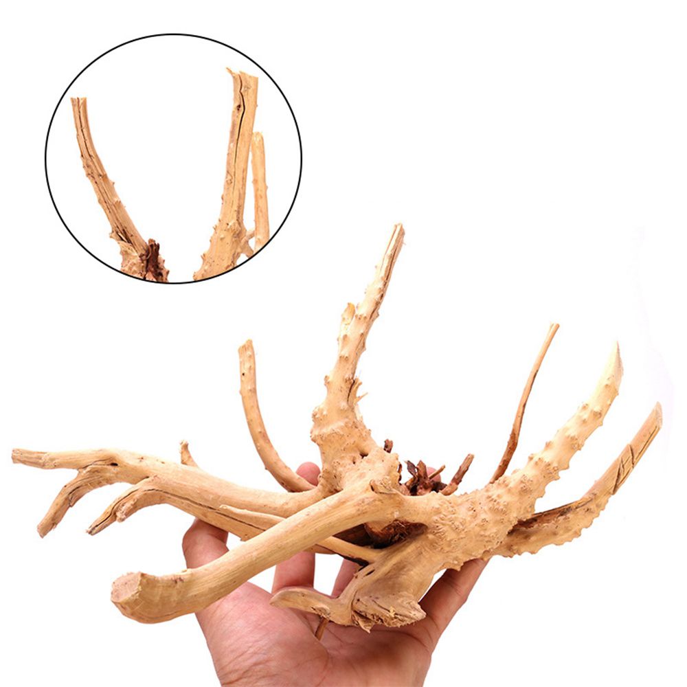 Aquarium Plant Root Tabs - 나무 천연 트렁크 유목 나무 수족관