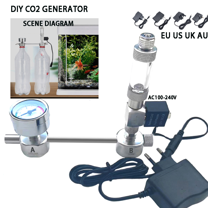 Planted Aquarium Kit - 수족관 DIY CO2 발생기 시스템 키트