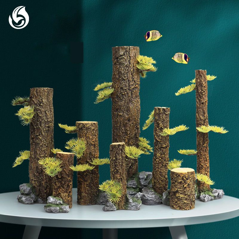 Aquarium Plant Root Tabs - 시뮬레이션 나무 줄기 싱킹 나무 유목