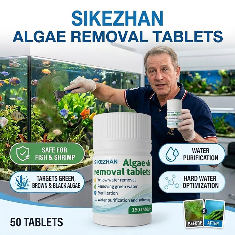 Planted Aquarium Algae Control - 빠른 조류 제거제 정제 어항 물