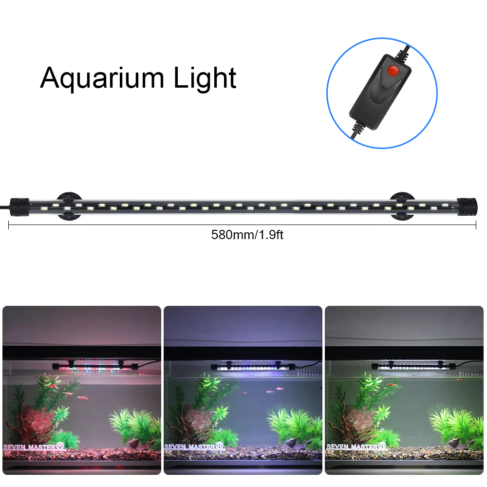 Aquarium Plant Light - 58CM 수족관 빛 LED 식물 성장