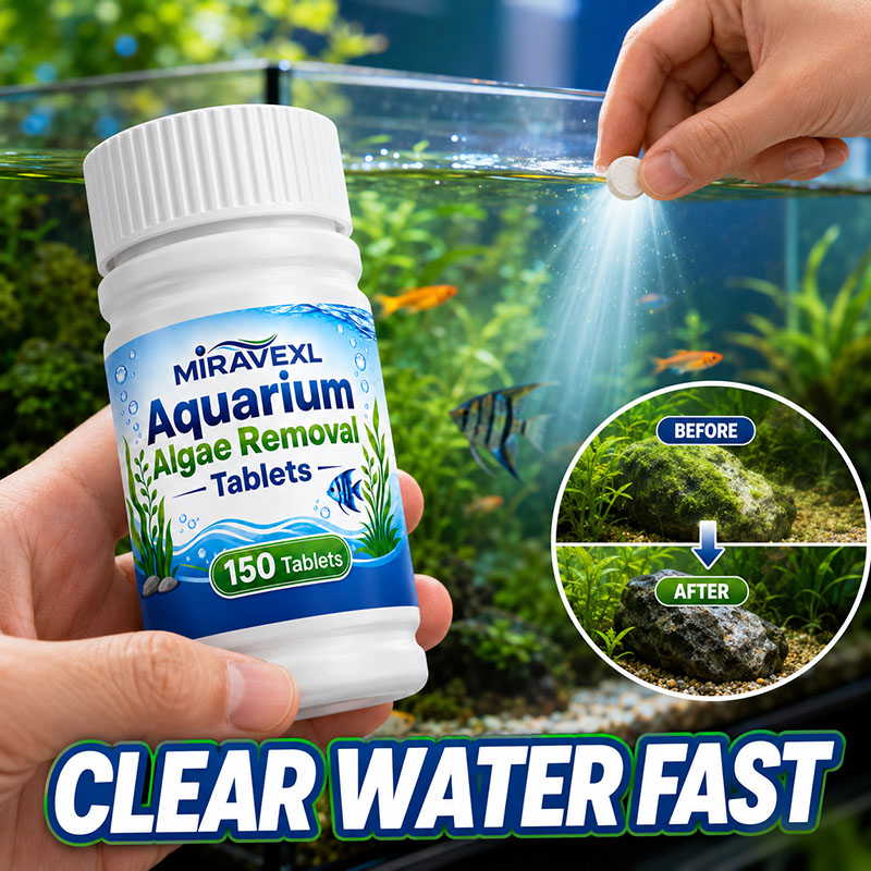 Planted Aquarium Equipment - 미라베엑스엘 150 수족관 조류 제거 정제,