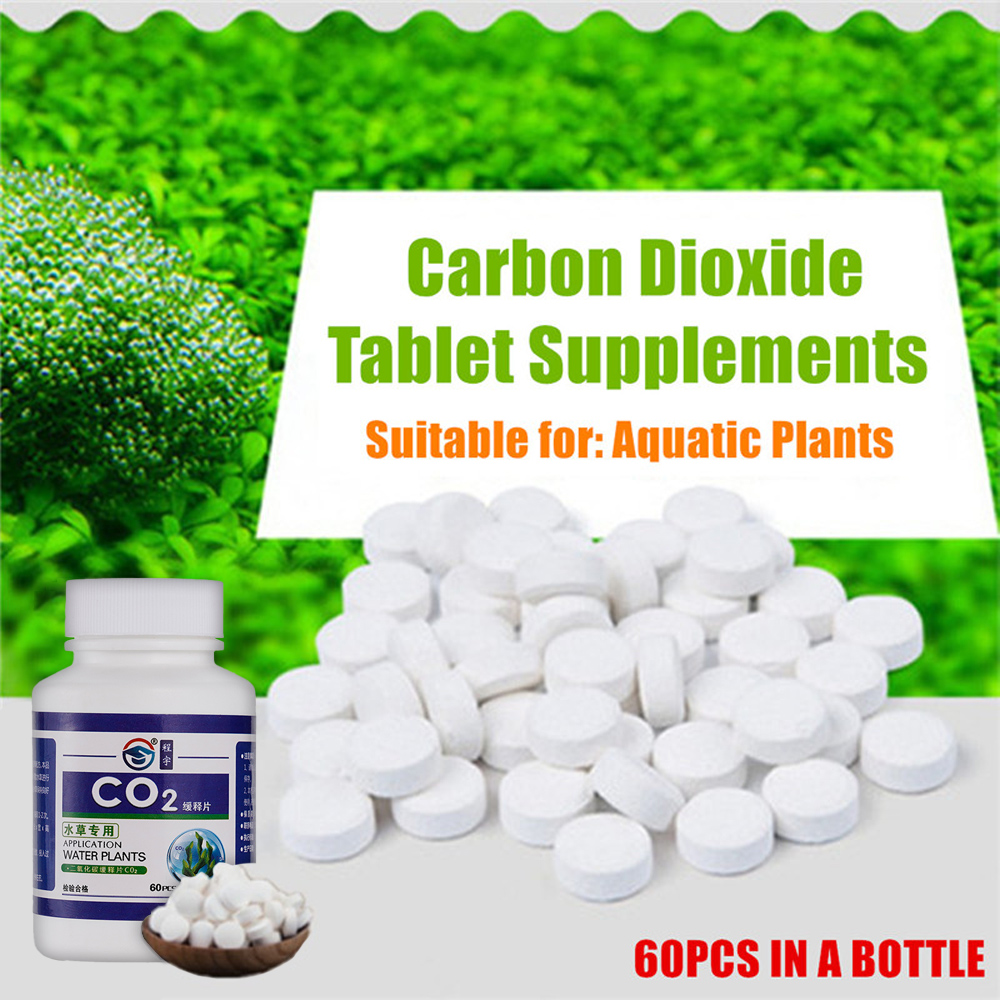 Aquarium Plant Vitamins - 수생 식물 용 CO2 타블렛 이산화탄소
