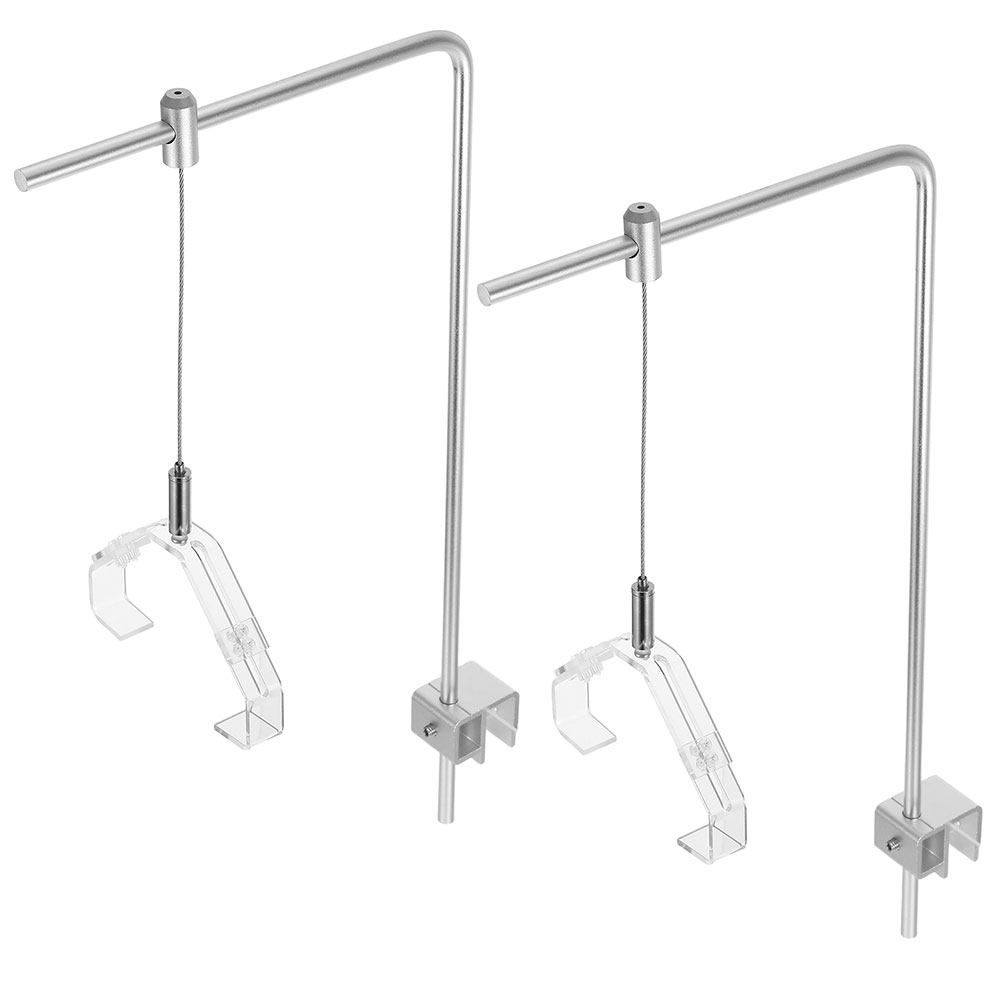 Aquarium Plant Light - 클립과 2pcs 수족관 빛 홀더 알루미늄