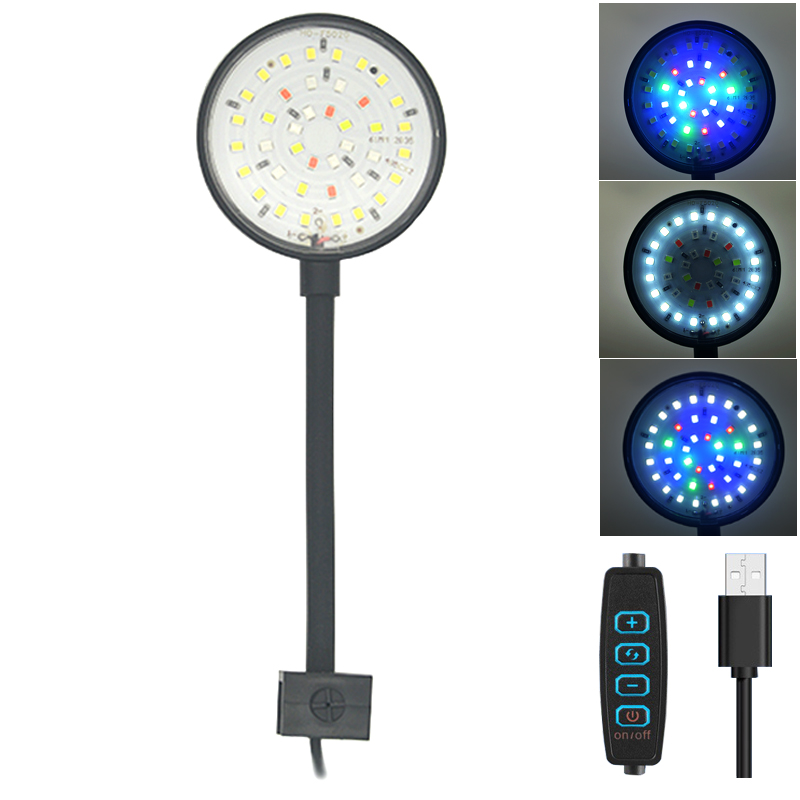 USB 수족관 LED 램프 물고기 탱크 조명 장식 수생 - Aquarium Plant Light 리뷰 및 가격