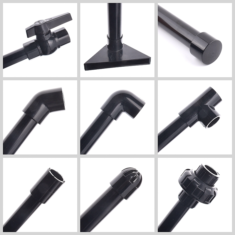 20-50mm 검정색 UPVC 파이프 커넥터 수족관 물 - Planted Aquarium Youtube 리뷰 및 가격