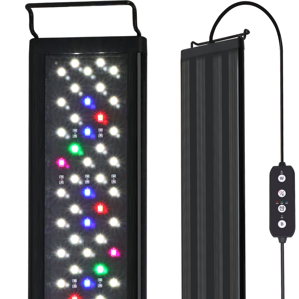 12-30인치 어항용 풀 스펙트럼 LED 조명, 타이밍 - Aquarium Plant Light 리뷰 및 가격