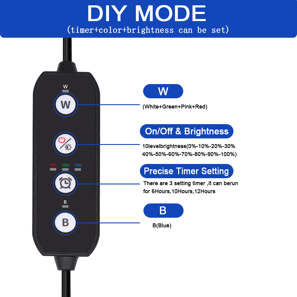 12-30인치 어항용 풀 스펙트럼 LED 조명, 타이밍 - Aquarium Plant Light 리뷰 및 가격