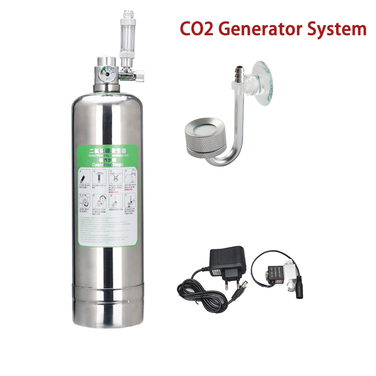 수족관 CO2 발생기 시스템 키트, 스테인리스 스틸 C - Planted Aquarium Kit 리뷰 및 가격