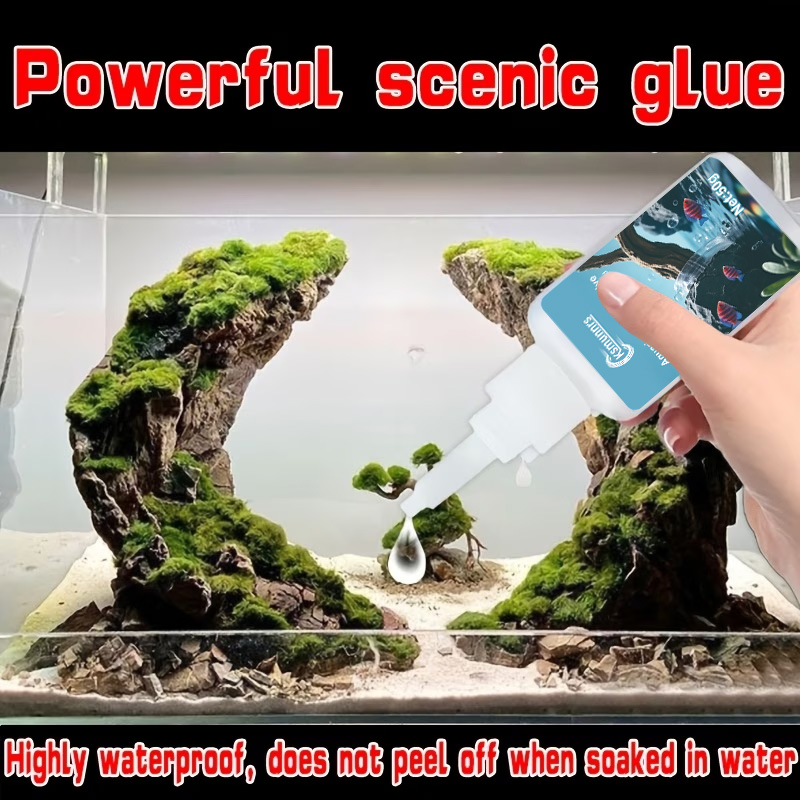 수족관 장식용 접착제, 돌, 유목, 수생 식물 및 어항 - Aquarium Plant Glue 리뷰 및 가격