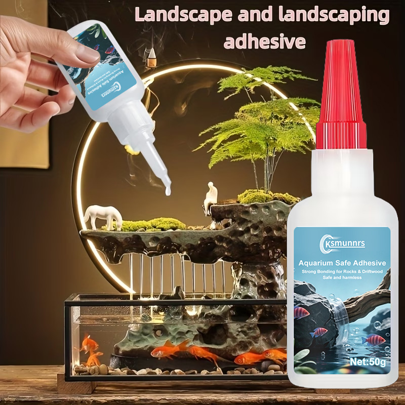수족관 장식용 접착제, 돌, 유목, 수생 식물 및 어항 - Aquarium Plant Glue 리뷰 및 가격