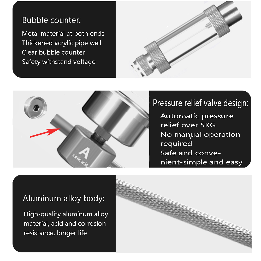 수족관 DIY CO2 발생기 시스템 키트 CO2 발생기 - Planted Aquarium Kit 리뷰 및 가격