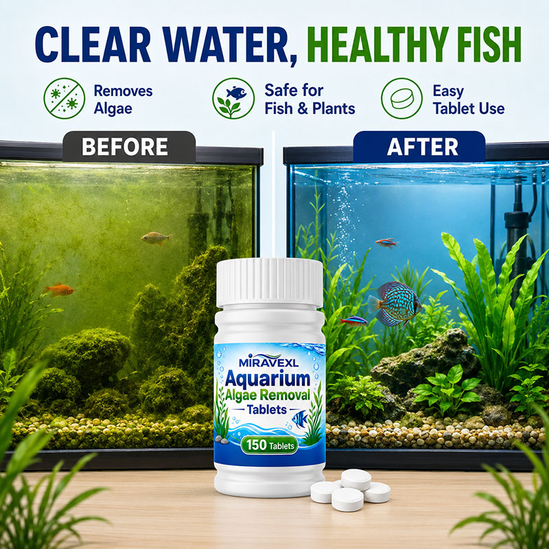 미라베엑스엘 150 수족관 조류 제거 정제, 안전한 조 - Aquarium Plant Vitamins 리뷰 및 가격