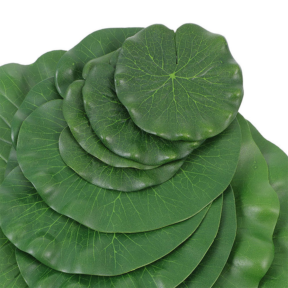 15개 인조 백합 잎사귀, 수조, 수영장, 수족관, 야 - Aquarium Plant 리뷰 및 가격