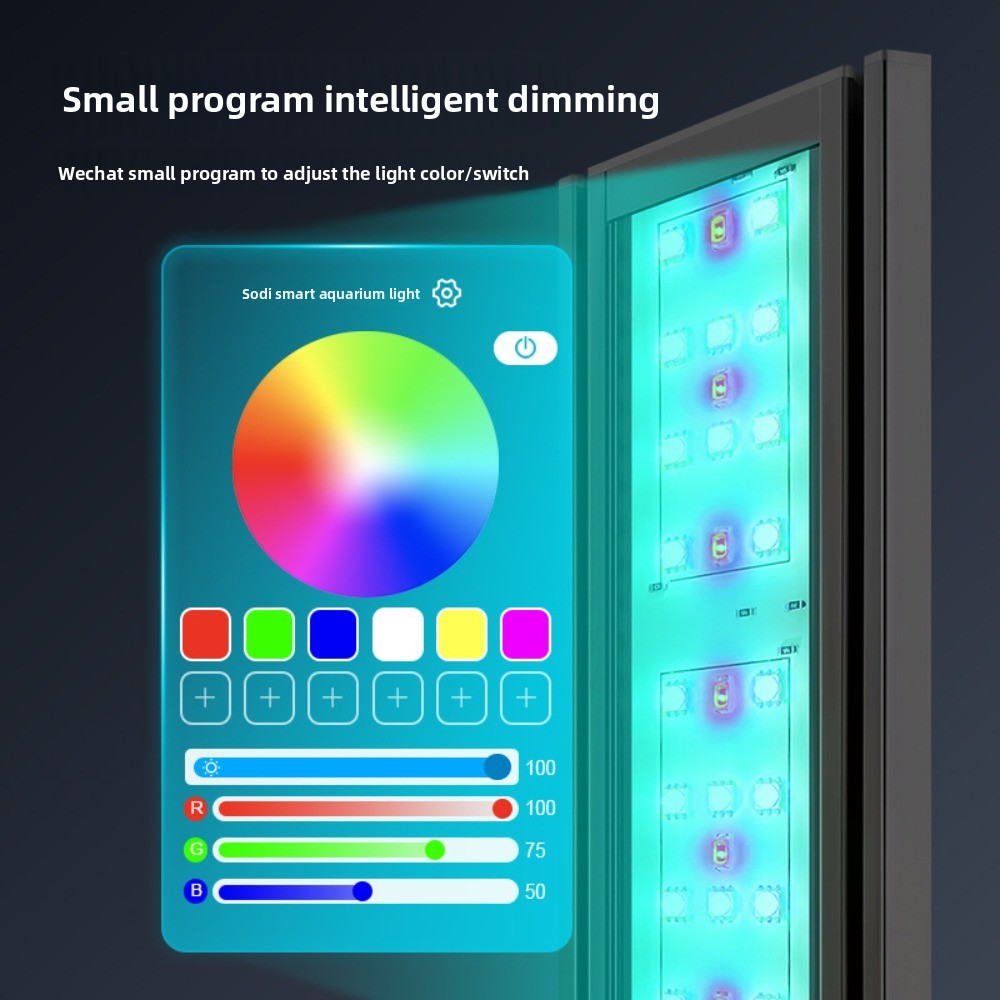 스마트 어항 RGB 수생 식물 조명 (모바일 앱 제어, - Planted Aquarium Algae Control 리뷰 및 가격
