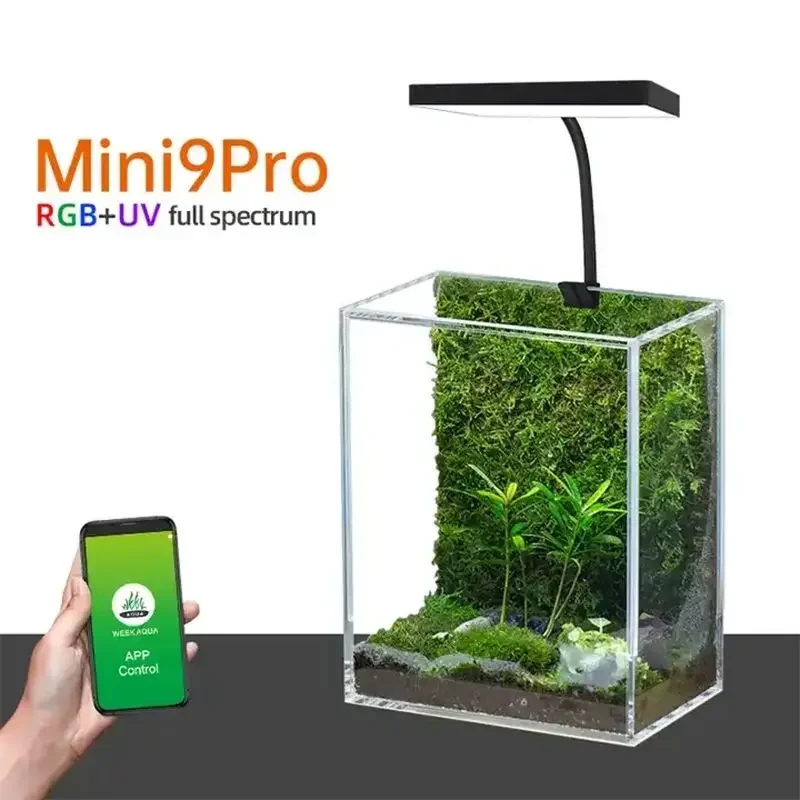 위크 아쿠아 맥 프로 USB 나노 수족관 조명 식물 성 - Aquarium Plant Light 리뷰 및 가격