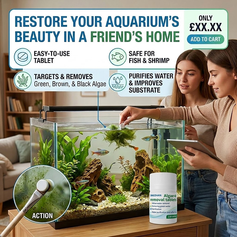 빠른 조류 제거제 정제 어항 물 정화제 청소 블록 수생 - Planted Aquarium Algae Control 리뷰 및 가격