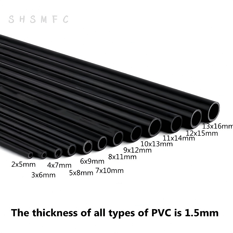 2~5PCS 50cm O.D 5~19mm 검정색 PVC - Planted Aquarium Youtube 리뷰 및 가격