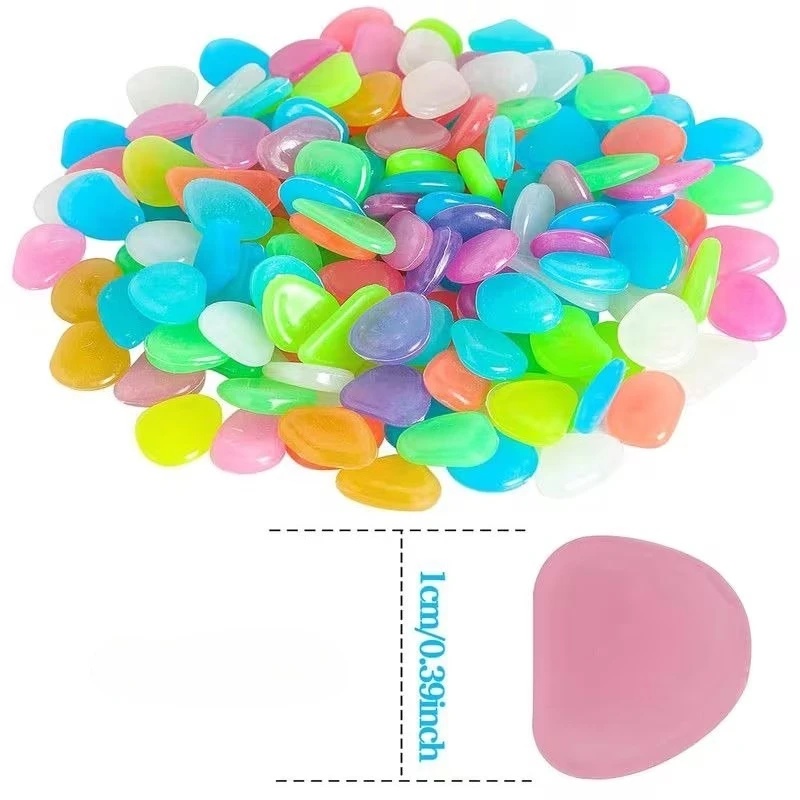 50-200pcs 어둠 속에서 빛나는 조약돌 빛나는 미 - Planted Aquarium Equipment 리뷰 및 가격