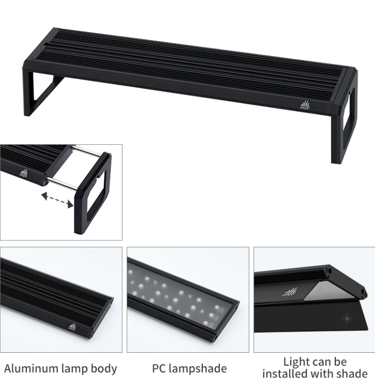 위크 아쿠아 M 시리즈 RGB UV LED 수족관 조명 - Aquarium Plant Light 리뷰 및 가격