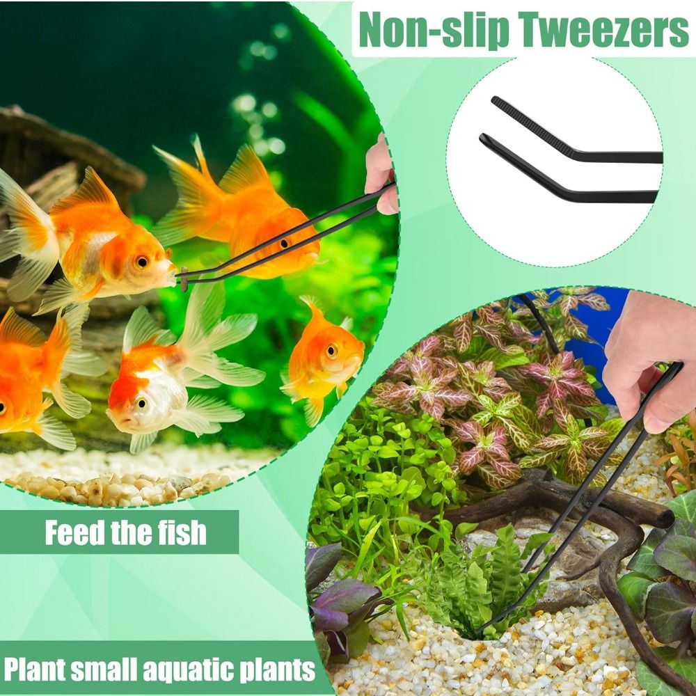 스테인리스 스틸 롱 아쿠아리움 핀셋 미끄럼 방지 내구성 - Non Planted Aquarium Fish 리뷰 및 가격