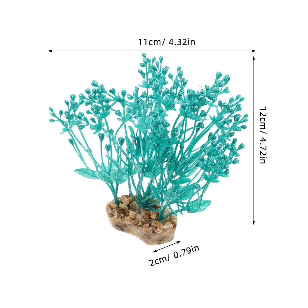 2개입 생생한 플라스틱 수족관 식물 인조 수초, 어항  - Aquarium Planted Tank Setup 리뷰 및 가격