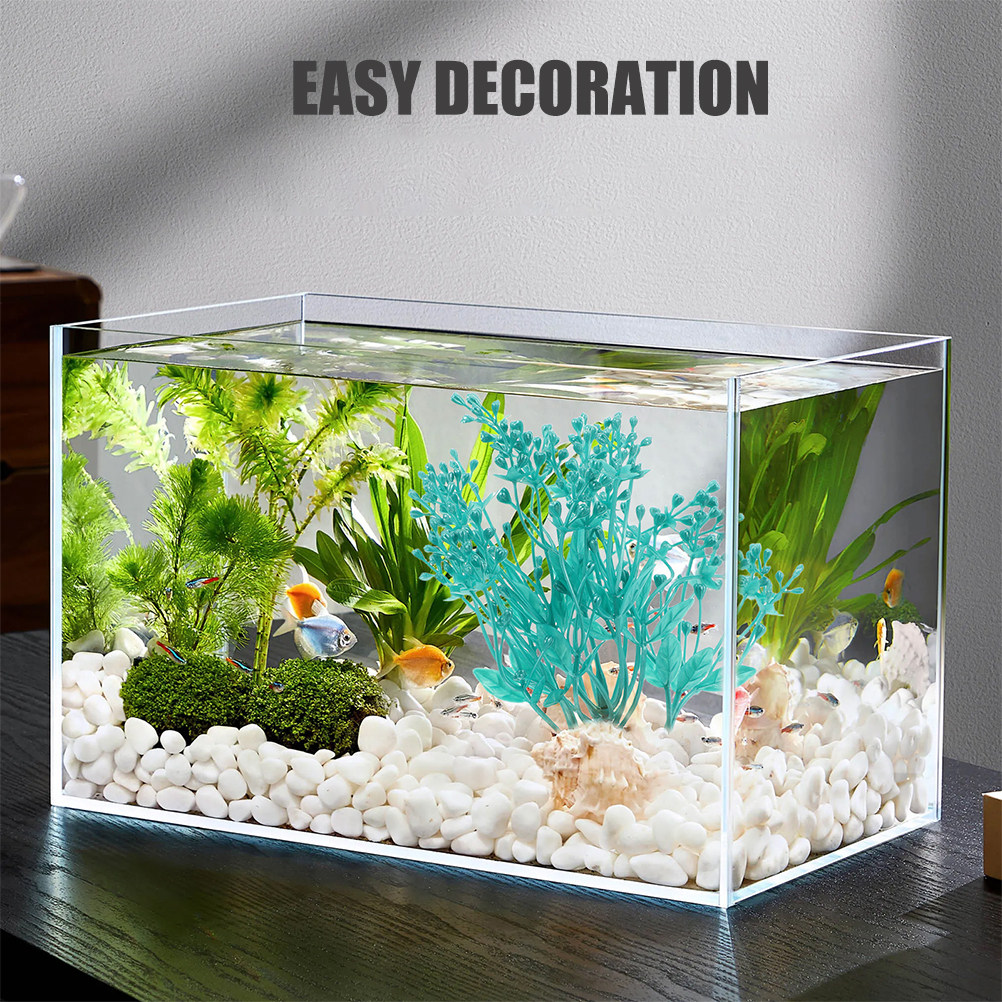 2개입 생생한 플라스틱 수족관 식물 인조 수초, 어항  - Aquarium Planted Tank Setup 리뷰 및 가격
