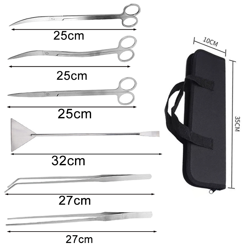 수족관 청소 도구 세트 웨이브 가위 핀셋 수생 식물 다 - Planted Aquarium Kit 리뷰 및 가격